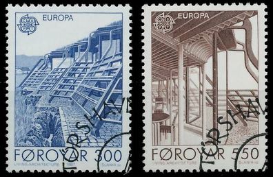 FÄRÖER 1987 Nr 149-150 gestempelt X5C643E