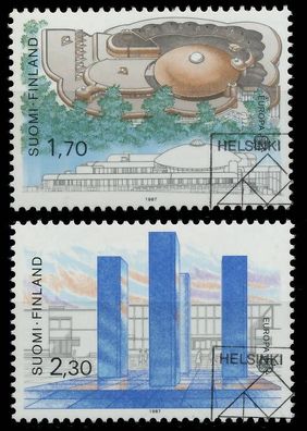 Finnland 1987 Nr 1021-1022 gestempelt X5C6432