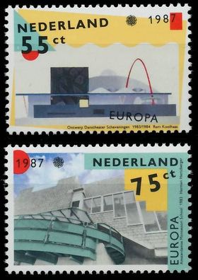 Niederlande 1987 Nr 1318-1319 postfrisch S1F6096