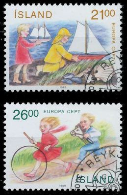 ISLAND 1989 Nr 701-702 gestempelt X5CEEA6