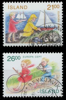 ISLAND 1989 Nr 701-702 gestempelt X5CEEAA