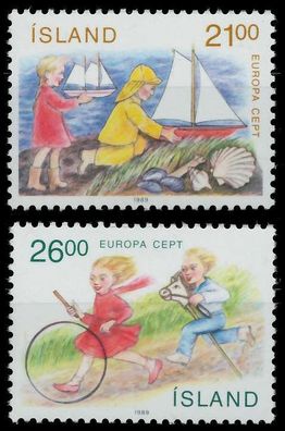 ISLAND 1989 Nr 701-702 postfrisch X5CEEA2