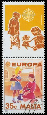 MALTA 1989 Nr 817Zf1O gestempelt SENKR PAAR X5CEF52