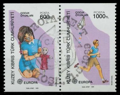 Türkisch-zypern 1989 Nr 249C+250C zentrisch gestempelt WAAGR X5CF10E