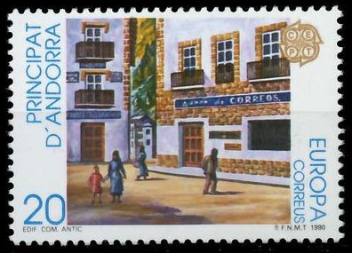 Andorra Spanische POST 1990-2000 Nr 214 postfrisch S1FD50E