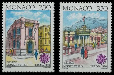 MONACO 1990 Nr 1961A-1962A postfrisch X5D2D2E