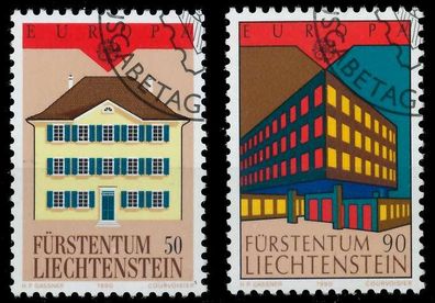 Liechtenstein 1990 Nr 984-985 gestempelt X5D2ECA