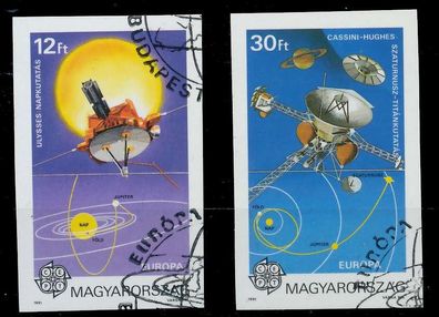 UNGARN 1991 Nr 4133B-4134B gestempelt X5D3462