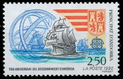 Andorra (FRANZ. POST) 1992 Nr 437 postfrisch S206FBA