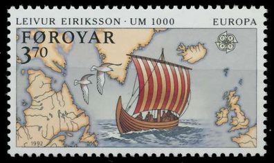 FÄRÖER 1992 Nr 231 postfrisch X5D8E4A