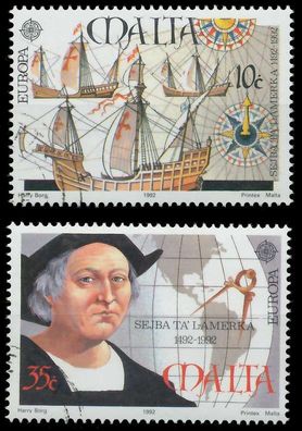MALTA 1992 Nr 885-886 gestempelt X5D921E