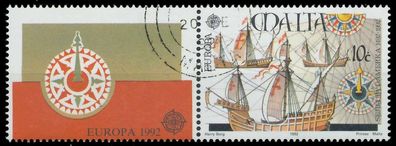 MALTA 1992 Nr 885 gestempelt WAAGR PAAR X5D9222