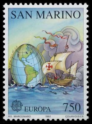 SAN MARINO 1992 Nr 1508 postfrisch S2075EA