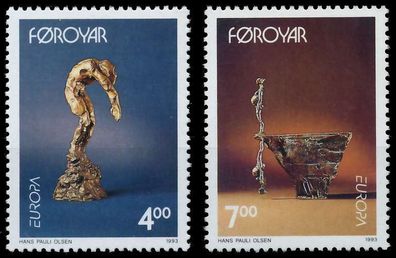 FÄRÖER 1993 Nr 248-249 postfrisch S20A98A
