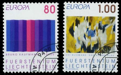 Liechtenstein 1993 Nr 1054-1055 gestempelt X5DB22E