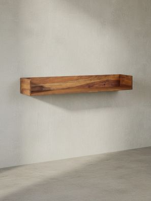 Wandregal Massivholz Modern Stil Aufbewahrung