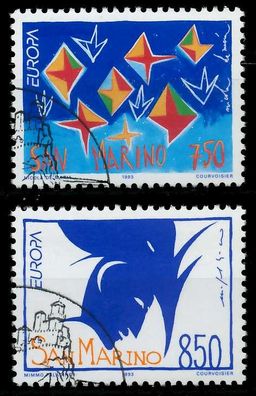 SAN MARINO 1993 Nr 1523-1524 gestempelt X5DFB46