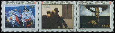 Kroatien 1993 Nr 240-242 postfrisch 3ER STR X5DFCCA