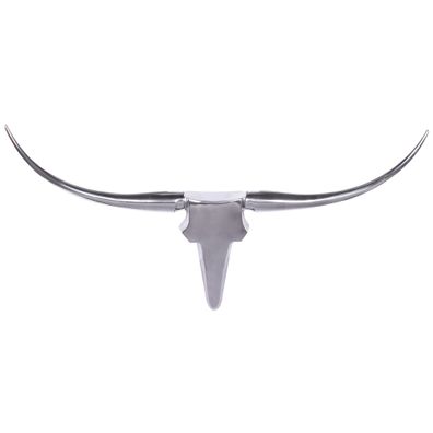 Wanddekoration Geweih Aluminium handgefertigt rostfrei 74-125 cm breit