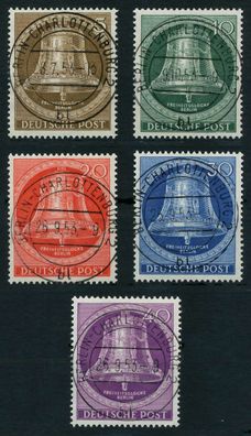 BERLIN 1953 Nr 101-105 EST zentrisch gestempelt X6422B2