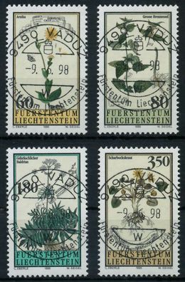 Liechtenstein 1995 Nr 1116-1119 zentrisch gestempelt X117C2E