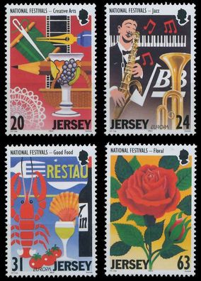 JERSEY 1998 Nr 827-830 postfrisch XAEAFE2