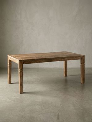 Esszimmertisch - Rechteckig Mango Massivholz 120x76x70cm Landhaus