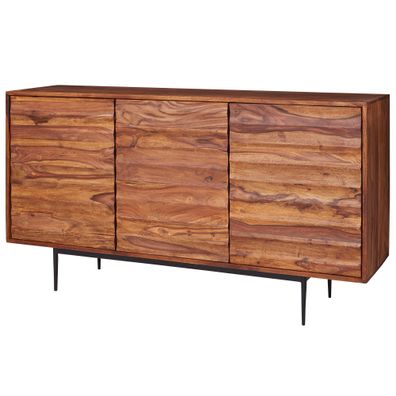 Sideboard - Massivholz, 150x81x41cm, 3 Türen, Landhausstil, groß