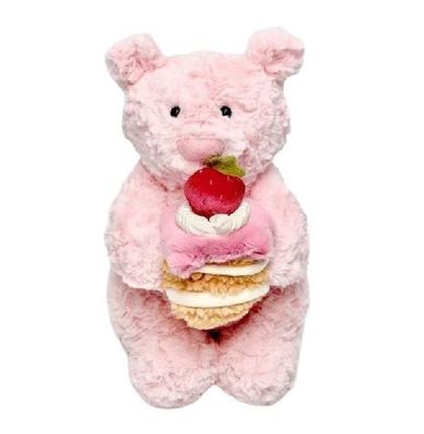 Jellycat Original Bär Kuchen Kuscheltier Spielzeug Plüschtier weich Geschenk