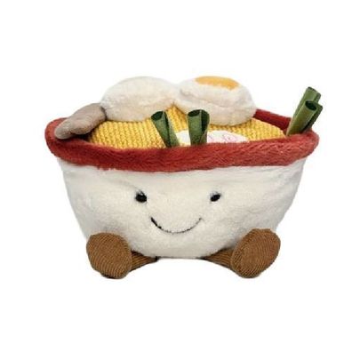 Original Jellycat Amuseable Ramen Plüschtier Spielzeug Kuscheltier Stofftier Geschenk