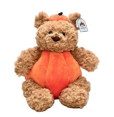 Original Jellycat Amuseable Bartholomew Bear Pumpkin Plüschtier Kuscheltier Stofftier