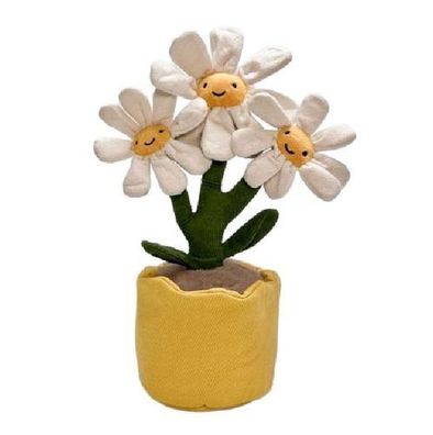 Original JellyCat Amuseable Daisy Blume Pflanze Plüschtier Kuscheltier Stofftier 35cm