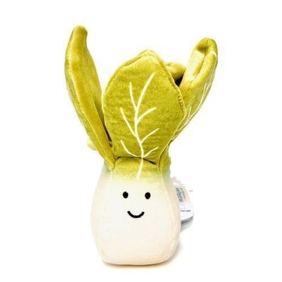 Original JellyCat Vivacious Bok Choy Gemüse Plüschtier Stofftier 18cm Geschenk