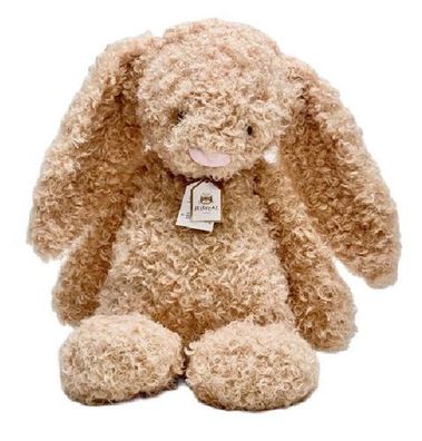 Original JellyCat Big Bashful Luxe Bunny Curly Plüschtier Spielzeug Kuscheltier 22cm