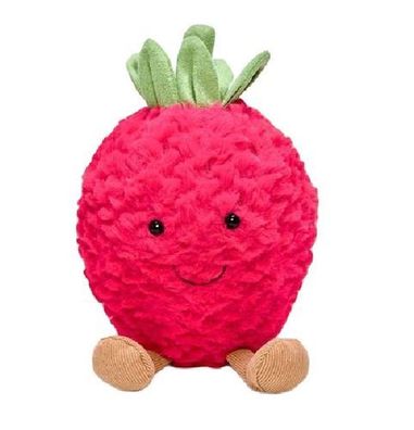 Original JellyCat Amuseables Strawberry Erdbeere Plüschtier Toy Kuscheltier Stofftier