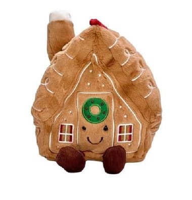 Original Jellycat Gingerbread House Plüschtier Spielzeug Kuscheltier Stofftier Kinder