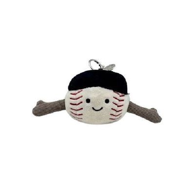 Original Jellycat Amuseables Sport Baseball Anhänger Plüschtier Kuscheltier Stofftier