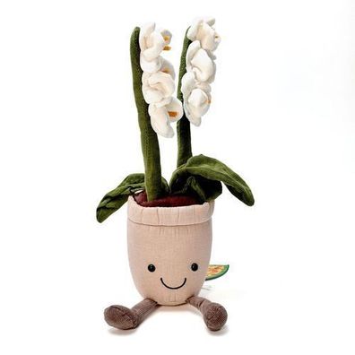 Original JellyCat Amuseable Cream Orchid Plüschtier Spielzeug Kinder Kuscheltier 27cm