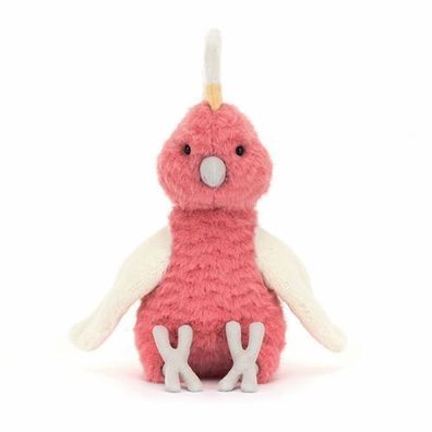 Original Jellycat Amuseables Kakadu Squawkatoo Vogel Kuscheltier Plüschtier Stofftier