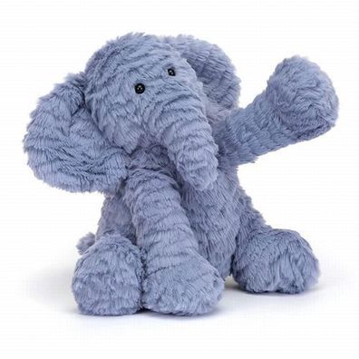 Original Jellycat Fuddlewuddle Elefant Baby Blau Kuscheltier Plüschtier Stoft Toy