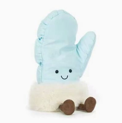 Original Jellycat Amuseables Mitten Winterhandschuh Fäustling Kuscheltier Plüschtier