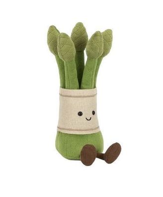 Original Jellycat Amuseables Spargel Gemüse Spielzeug Kuscheltier Plüschtier 19cm