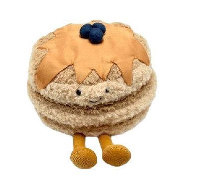 Original Jellycat Amuseables Fran Pancakes Plüschtier Spielzeug Kinder Kuscheltier
