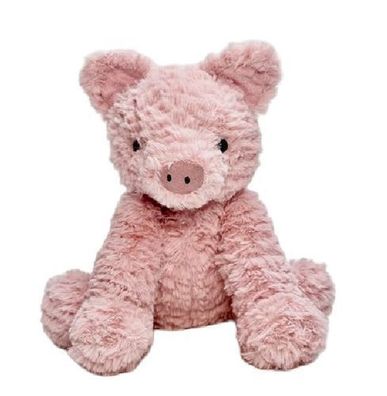 Original Jellycat Amuseable Fuddlewuddle Pig Pink Plüschtier Kind Spielzeug Kuschelti