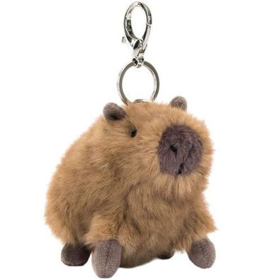 Jellycat Capybara Plüschtier Schlüsselanhänger 10cm Kuscheltier Anhänger