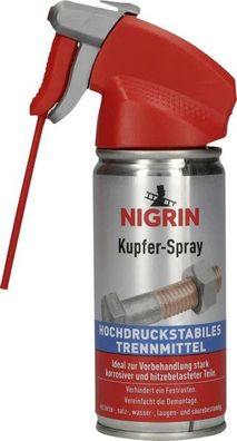 NIGRIN Kupfer Spray hochdruckstabiles Trennmittel 100ml Kupferspray