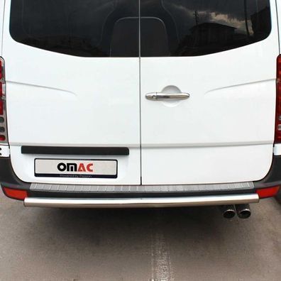 Ladekantenschutz Stoßstange für Mercedes Sprinter W906 2006-2018 Chrom Gebürstet
