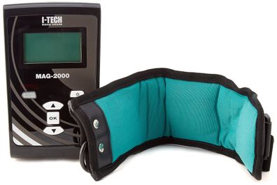 I-Tech MAG 2000 Magnetfeldtherapie 2 Kanäle 300 Gauss 35 Programme Tasche
