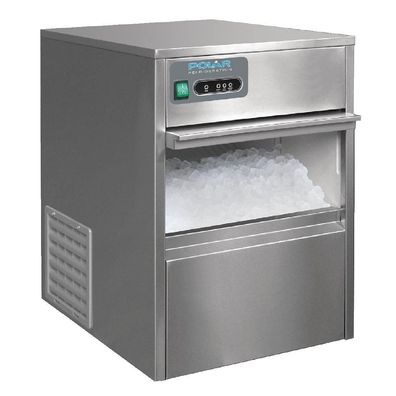 Polar G-Series Eiswérfelmaschine 20 kg Bullet-Eis Edelstahl T316