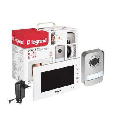 Legrand Easykit WLAN Video-Térsprechanlage 2-Draht 7 Zoll Monitor 360910